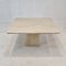 Italian Coffee Table in Travertine, 1980s, Image 6