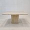 Italian Coffee Table in Travertine, 1980s 4