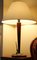 Art Deco Style Table Lamp with White Lampshade, 1970s, Image 6