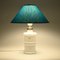 Danish White Glass Pharmacy Table Lamp by Sidse Werner for Holmegaard, 1980s 7