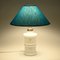 Danish White Glass Pharmacy Table Lamp by Sidse Werner for Holmegaard, 1980s, Image 2