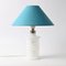 Danish White Glass Pharmacy Table Lamp by Sidse Werner for Holmegaard, 1980s, Image 6