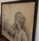 Lucien Jonas, Coal Miner's Wife, Charcoal Drawing, 1934, Framed, Image 5