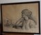 Lucien Jonas, Coal Miner's Wife, Charcoal Drawing, 1934, Framed, Image 1