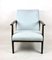 Fauteuil Vintage Bleu Clair, 1970s 10