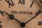 Cast Iron Wall Clock from Gents of Leicester, Image 2