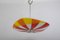 Mid-Century Glass Pendant from Napako, 1950s, Image 1