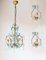 Italian Chandelier and Sconces, 1950s, Set of 3 1