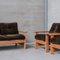 Französische Mid-Century Sessel & Sofa Set, 3 13