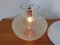 Lampada da tavolo in vetro opalino in due pezzi, Italia, anni '60, Immagine 14