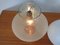 Two-Piece Opal Glass Table Ball Lamp, Italy, 1960s, Image 15