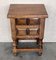 20th Century Spanish Nightstands with Two Drawers and Iron Hardware, 1920, Set of 2 2