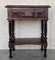 Carved Spanish Nightstands with Low Shelves, 1890s, Set of 2, Image 2