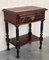 Carved Spanish Nightstands with Low Shelves, 1890s, Set of 2, Image 4