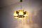 Mid-Century Brass Chandelier, Hungary, 1970s, Image 7