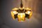 Mid-Century Brass Chandelier, Hungary, 1970s 9