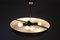 Bauhaus Functionalist Copper Chandelier Ufo attributed to Josef Hurka, 1930s, Image 9