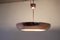 Bauhaus Functionalist Copper Chandelier Ufo attributed to Josef Hurka, 1930s 6