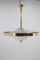 Bauhaus Brass Chandelier attributed to Franta Anyz for IAS, 1930s 2