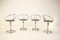 Mid-Century Bar Stools, Italy, 1970s, Set of 4 4