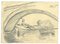 Mino Maccari, Landscape, Pencil Drawing, Mid-20th Century, Image 1