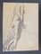 Mino Maccari, Nude, Pencil Drawing, Mid-20th Century 1