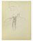 Flor David, Schizzo per ritratto, Disegno su carta, metà XX secolo, Immagine 1