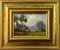 James Wright, Landscape with Cattle Grazing in the English Countryside, 1980, Oil on Canvas, Framed 3