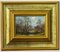 James Wright, Lago y árboles en la campiña inglesa, óleo sobre lienzo, 1980, enmarcado, Imagen 3