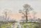Wyn Appleford, Farm Track in Wooded Landscape, 1985, Oil on Canvas, Framed 5