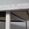 Tavolo con ripiano in marmo attribuito a Friso Kramer per Ahrend, anni 2010, Immagine 10