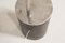 Lampada da terra ad arco con braccio regolabile in acciaio e base in metallo nero di Reggiani, anni '70, Immagine 12