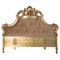 Bed in Linden in Hand in Hand Carved Gold Leaf, 1850s 1