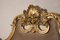 Cama de tilo en hoja de oro tallado a mano, década de 1850, Imagen 4