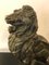 Sculpture Animal Lion Art Déco en Bronze, 1930s 8