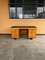 Mid-Century Desk with Green Top and Eight Drawers by Anonima Castelli for Castelli, 1950s, Image 3