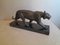 Französische Art Deco Panther Bronze Skulptur von Rulas, 1930er 9