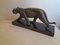 Art Deco French Bronze Sculpture of Panther by Rulas, 1930s 7