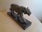 Französische Art Deco Panther Bronze Skulptur von Rulas, 1930er 5