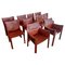 Cab Armchairs and Chairs from Cassina, 1990, Set of 10, Image 1