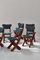 Set di 6 sedie da pranzo moderne in pino, Scandinavia, anni '60, set di 6, Immagine 11
