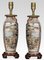 Satsuma Baluster-Shaped Vase Lamps, 1890s, Set of 2 4