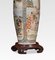 Satsuma Baluster-Shaped Vase Lamps, 1890s, Set of 2, Image 2
