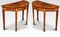 Inlaid Hall Tables, 1890s, Set of 2 2