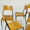 Austrian Midcentury Beechwood Stacking Chairs attributed to Sonett, 1950s, Set of 6 3