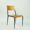 Austrian Midcentury Beechwood Stacking Chairs attributed to Sonett, 1950s, Set of 6 1