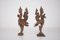 Artiste Birman, Figurines Kinnara & Kinnari, Sculptures en Bois, Set de 2 4