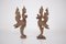 Burmese Artist, Kinnara & Kinnari Figures, Wooden Sculptures, Set of 2, Image 1