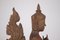 Artista birmano, Figuras Kinnara & Kinnari, Esculturas de madera. Juego de 2, Imagen 6