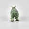 Stone-Cutting Miniature Jade Rhino in the style of Faberge Products, 2000s 3